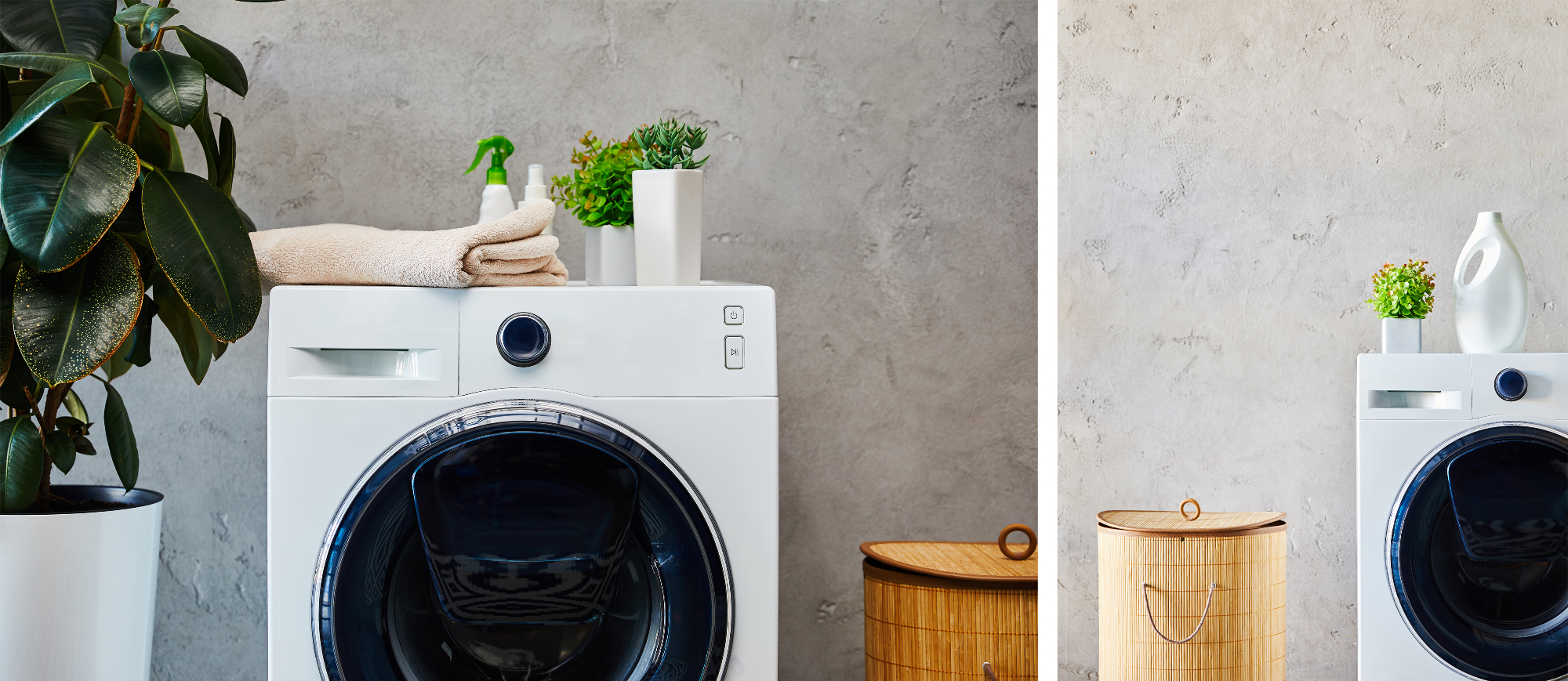 Boljši pralni stroji v pralnici kakor pri nas doma