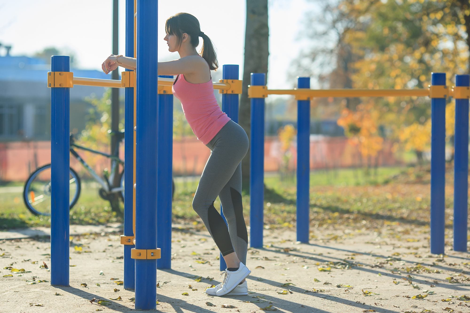 Udeležila sem se street workout vadbe na Gorejskem